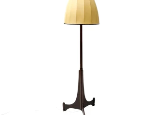 Art Deco Amsterdamse School Floor Lamp by C.H. Eckhart, 1920s